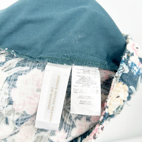 Ann Taylor Loft Womens Bundle Lot (2) Linen Blend Summer Beach Lounge Shorts L - Picture 6 of 11